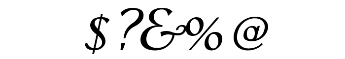 COM4t Ongac Script Font OTHER CHARS