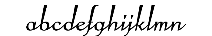 COM4t Ongac Script Font LOWERCASE
