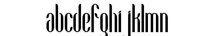 Coco-BoldCondensed Font LOWERCASE