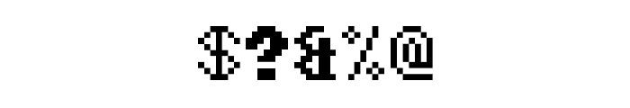 Coder's Crux 2 Regular Font OTHER CHARS