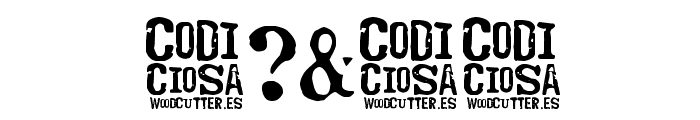 Codociosa Font OTHER CHARS