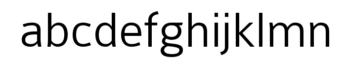 Colaborate-Light Font LOWERCASE