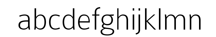 Colaborate-Thin Font LOWERCASE