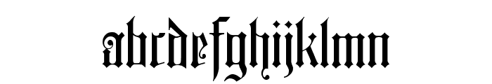 Colchester Black Font LOWERCASE