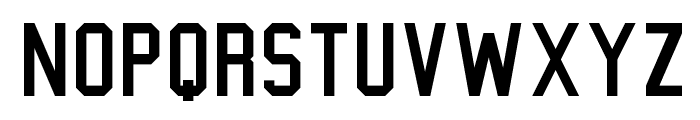 College Semi-condensed Font LOWERCASE