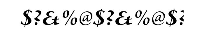 Colombine Bold OT Pro Font OTHER CHARS