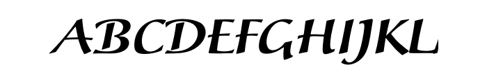 Colombine Bold OT Pro Font UPPERCASE