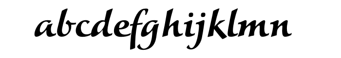 Colombine Bold OT Pro Font LOWERCASE