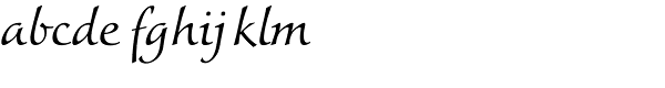 Colombine Pro-Regular Font LOWERCASE