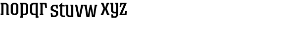 Colossalis Regular Font LOWERCASE