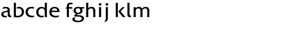 Colosseum Medium Font LOWERCASE