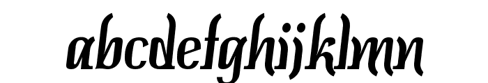 Colourbars-Regular Font LOWERCASE