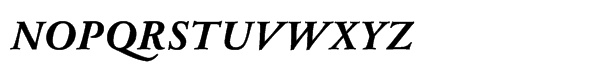 Columbus® Std Bold Italic Font UPPERCASE