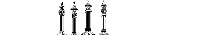 Columns Font OTHER CHARS