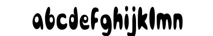 Comic Black Rabbit Font LOWERCASE