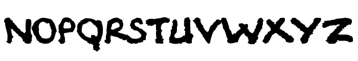 Comic Note Raw Font LOWERCASE