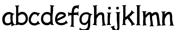 Comic Serif Font LOWERCASE