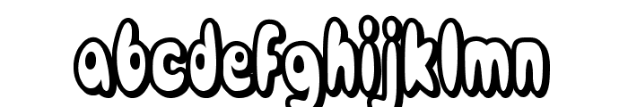 Comic White Rabbit Font LOWERCASE