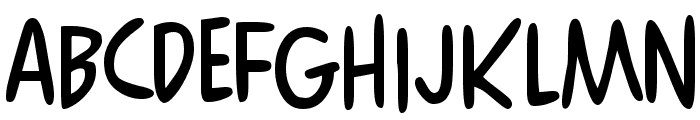Comics Regular Font LOWERCASE