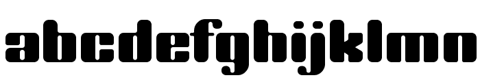 Complete Plain Font LOWERCASE