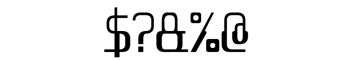 Computer 7 Font OTHER CHARS