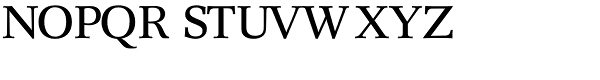 Concorde BQ-Reg OsF Font UPPERCASE