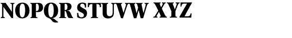 Concorde Pro Bold Cond Font UPPERCASE