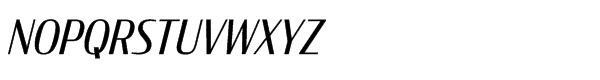 Condor Condensed Std Regular Italic Font UPPERCASE