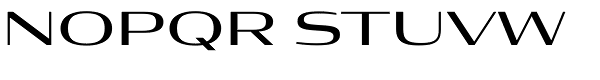 Condor Extd Regular Font UPPERCASE