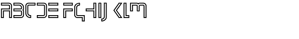 Context Outline Font UPPERCASE