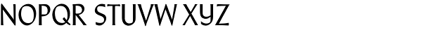 Continental URW Regular Font UPPERCASE