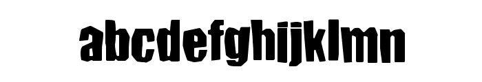 Conundrum FG Font LOWERCASE