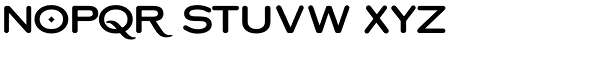 Copperplate Classic Round Font LOWERCASE