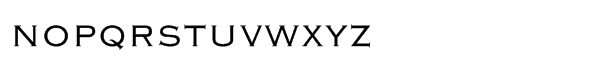 Copperplate Gothic Std 32 BC Font LOWERCASE
