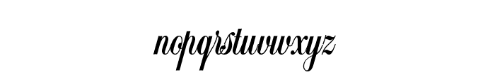 Copyist Thin Font LOWERCASE