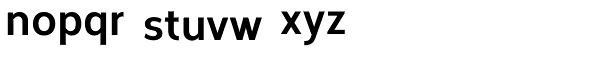 Corbert Condensed Bold Font LOWERCASE