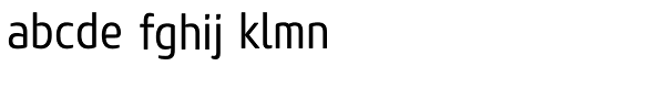Core Sans M 47 Cn Regular Font LOWERCASE