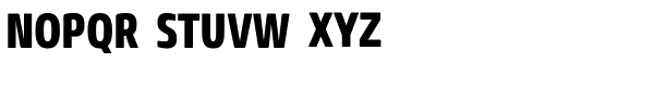Core Sans M 77 Cn Extra Bold Font UPPERCASE