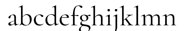 Cormorant Regular Font LOWERCASE