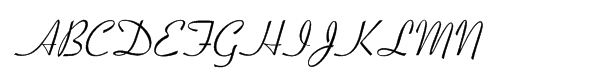 Coronet® Regular Font UPPERCASE