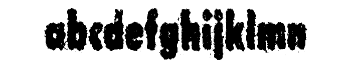 Corrupt Government Regular Font LOWERCASE