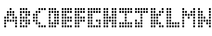 Corrupt Pixel Font LOWERCASE