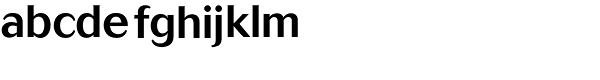 Cosmos BQ Medium Font LOWERCASE