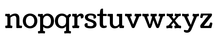 Coustard Font LOWERCASE