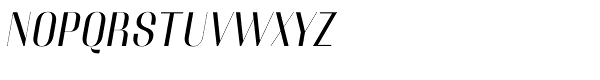 Couture Sans Regular Italic Font UPPERCASE