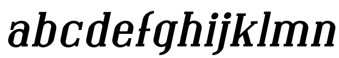 Covington Exp Bold Italic Font LOWERCASE