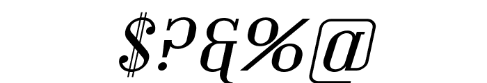Covington Exp Italic Font OTHER CHARS