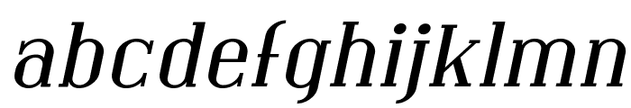 Covington Exp Italic Font LOWERCASE