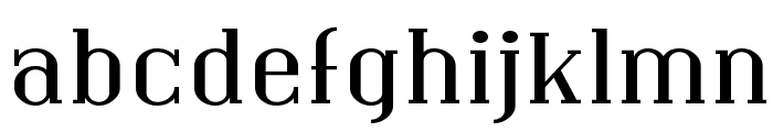 Covington Exp Font LOWERCASE