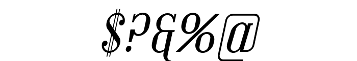 Covington Italic Font OTHER CHARS